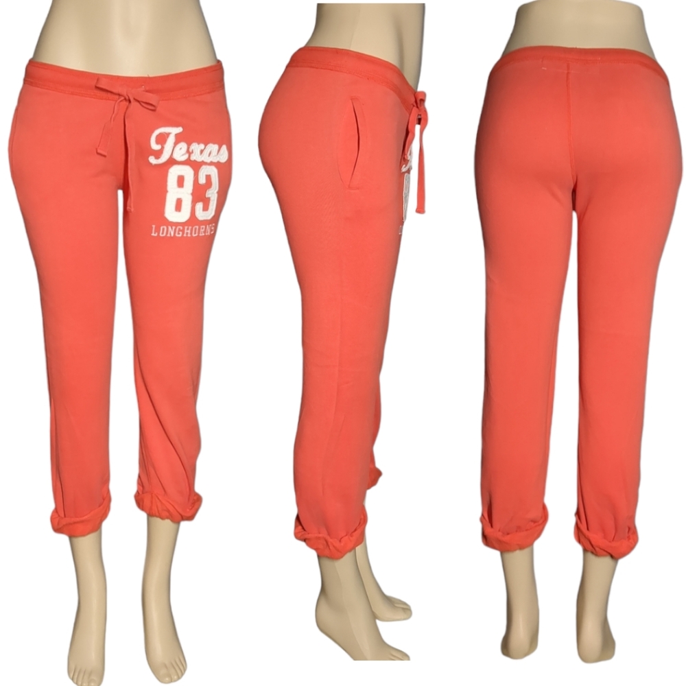 CAMPUS CREW Orange Embellished Front Size XS